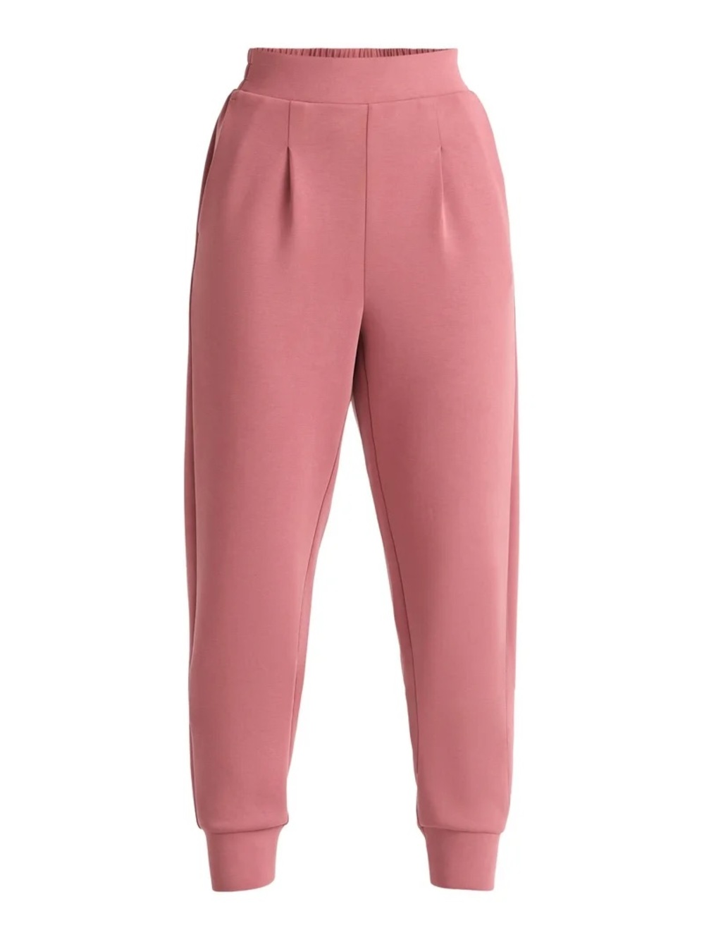 Avia Women's and Women's Plus ScubaKnit Pleat Joggers with Pockets - Picture 6 of 6